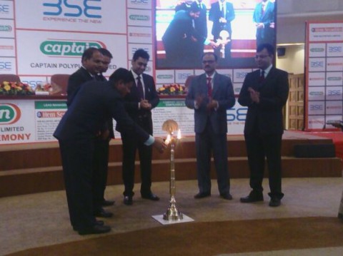 Inauguration ceremony of company listing in BSE