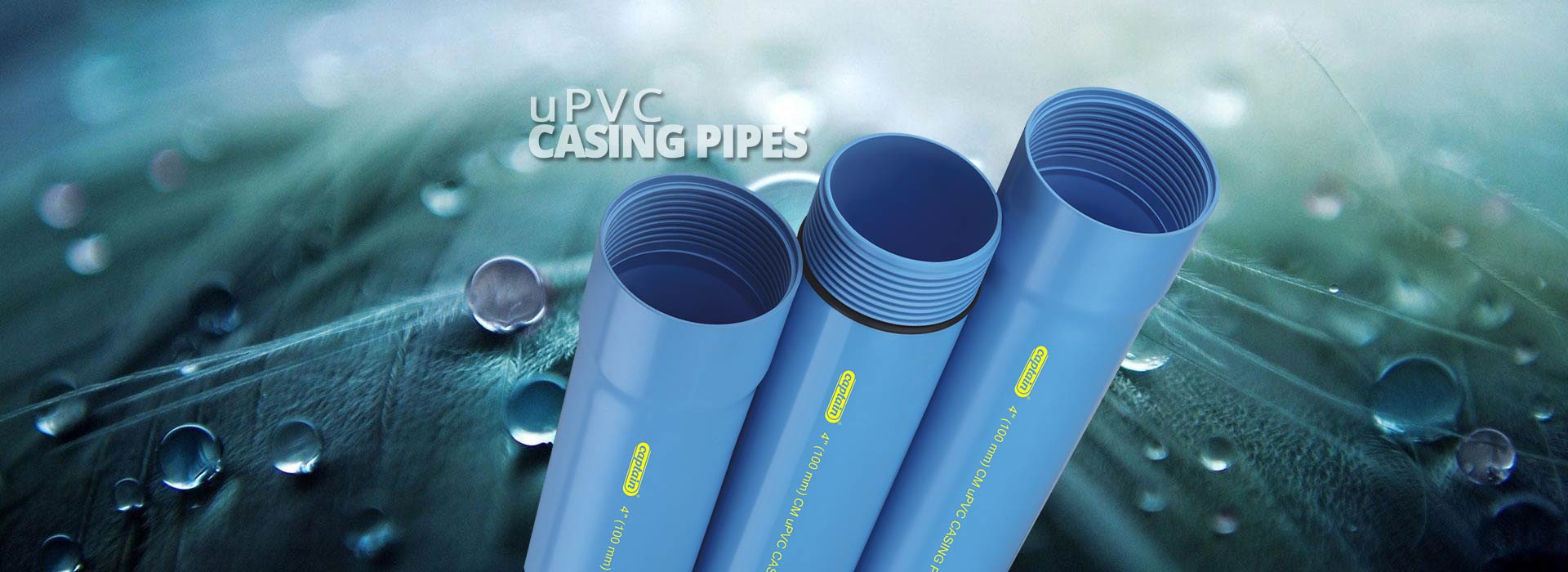 uPVC Casing Pipes from Captain Pipes Ltd.