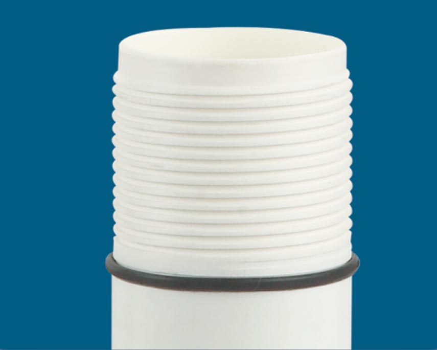 Captain uPVC Column Pipes - Square Threads